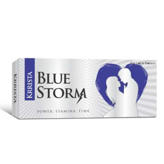 蓝色风暴 Krrista Blue Storm 西地那非双效片